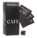 CAFF Všechny přírodní energie Bites - Caffeinated Chocolate Ochucené žvýkání pro energetický boost - No Add Sugar - 65mg Caffeine Chocolate Bars - 15 Calorie Organic Caffeine Snacks - Vegan, gluten- Free, Keto (20 Bites)