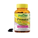 Greenfield Nutritions Halal Prenatal Vitamíny s DHA a kyselina listová - Essential Prenatal Těhotenství Multivitamin se železem - Obsahuje 17 Vitamíny pro mámu být - snadno spolknout 90 Tekuté ponožky