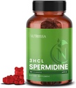 Nutrissa Spermidine Gummies 10mg (99% Spermidine 3HCL) - Podpora buněčného zdraví a dlouhověkosti - EPEB Certified for Purity & Potency - 60 Apple Ochucené Vegan Gummies
