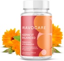MavoCare Probiotika pro ženy - BV & Podpora kvašení infekce, pH Balance, Odor Relief, Gut Health - 30ct Vegan Kapsle s prebiotika, Calendula & Česnek pro vaginální zdraví a stravení