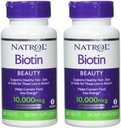 Natrol Biotin Tablet 10000 mcg, 100 Počet (Balení po 2)