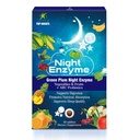 Noční enzym, Denní multi trávicí enzymy, Zelené švestky ovoce a zeleniny s probiotika, Relief Bloating, Lepší spánková kvalita, pro muže a ženy, Podpora stravitelné zdraví - 60 Tablety