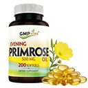 Večerní Primrose Oil 500 mg SoftgelsCold Pressed Softgels s 45 mg GLA Udržovat hladký-Zdravý vzhled Skin- podporuje Hormonální bilance
