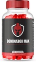 (1 Pack) Dominátor Max Gummies Advanced Formule pro Max Performance, Všechny přírodní Extra doplněk síly, Dominátor Max Gummies pro růst svalů a celkovou podporu zdraví (60 Gummies)