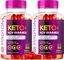 (2 Pack) Proton Keto ACV Gummies, Proton Keto Plus ACV Gummies 1050MG, Proton Keto, Keto ACV Gummies Advanced Proton Apple Cider Podpora octa, Proton Keto ACV Gummy Recenze, 120 Gummies