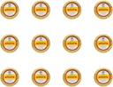 Rawleigh Antiseptic Salve Iconic Yellow Big Tin: 4.5 oz, Multi- Purpose Ointement Soothes Cutts, Bruises, Irritations, with Turpentine, Phenol, Cottonseed Oil & Paraffin, Original Formule - Pack of 12