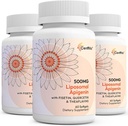 Lipozomální apigenin 500mg Softgels - Optimální apigenin dodatek s Fisetin, Quercetin a Theaflavins - 6 Měsíční dodávky