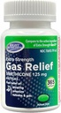 Plyn Relief Extra Strength, 125mg Simethicone (365 Softgels), Fast Relief from Gas, Floating, Fullness, Bolestivý diskomfort, Porovnat s Gas- X Extra Strength Aktivní ingredience