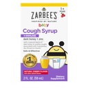 Zarbee 's Baby Honey Cough Syruption + Imunitation for Babies 12-24 Months, Safe & Effective Cough Syruption with Soothing Dark Honey & Zinek for Immunology Support *, Drug & Alkohol- Free, Cherry, 2 fl. oz