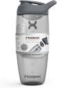 Promixx Pursuit protein Shaker Bottle (32 oz) - Silent No-Ball Mixer, Leak-Proof Lid, BPA / BPS & Phtalate-Free ECOZEN - Easy- Clean Shaker Cup for Protein Shakes, Pre & Post- Workout Smoothies