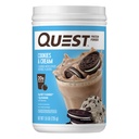 Quest Nutrition Cookies & Cream Protein Powder, 20g Protein, 1g Cukr, Nízký karb, Gluten zdarma, 1.6 Pound, 24 Servings