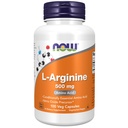 Doplňky stravy, L- arginin 500 mg, prekurzor oxidu dusnatého *, aminokyselina, 100 Veg Kapsle