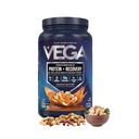Vega Sport Vegan Protein Powder + Recovery - 30g Plant Based Protein per Serving, Peanut Butter, 19 Serings, 5g BCAA, Probiotika, NSF Certified, For Shakes & Smoothies, 1.8lbs (Balení květen Vary)