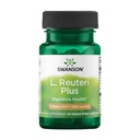 Swanson L. Reuteri Probiotic Plus w / L. Rhamnosus L. Acidophilus & FOS Prebiotic Digestive Support - Promotes Gut Health w / 7 Billion CFU per Capsule - (30 Veggie Capsules)