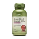 GNC Bylinný Plus Grape Seed Extract 500mg dodatek, Extra síla, Vegetarián, 60 Služeb