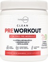 Typ 0 Ultra čisté Stim Pump Pre Workout + Nitric Oxide Booster (Cherry Limeade) - Nestimulující a Caffeine- zdarma pro muže a ženy