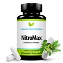 NitroMax Performance Formule - L- Arginin Nitric oxide dodatek Plus Citrulline, AKG, Beta Alanin - Build Muscle, Vascularity, Energy, Circulation - Workout Harder - 60 L- Arginin Kapsle