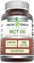 Amazing Appendix MCT Oil Supplement CLAS124; 1000 Mg per Serving CLAS124; Softgels CLAS124; Non- GMO CLAS124; Gluten- Free CLAS124; Made in USA (1 balení, 300 Počet)