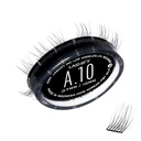 Lashify Zesilte 10 mm Gossamer DIY Eylash Rozšíření Naplňte, Black, Easy False Eyelasps pro přírodní vzhled