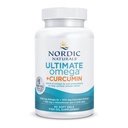 Nordic Naturals Omega Curcumin, Lemon - 60 měkkých gelů - 1200 mg Omega33 + 400 mg Optimalizovaný kurkumin - Bojuje s buněčným stresem - Non- GMO - 30 Služeb