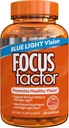 Focus Factor Blue Light Formule (60 Počet) - Oční vitaminy s Blue Light Filtration Support - Lutein a Zeaxanthin dodatek s vitamínem C, Vitamin E, Lutemax 2020 ® - Podpora zdraví očí