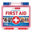 Care Science First Aid Kit, 110 Kusy 124; Profesionální použití pro cestování, práci, školu, domov, auto, pohotovost, přežití, kempování, turistika a další