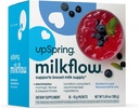 UpSpring Milkflow Electrolyte Kojení Doplněk Drink Mix Fenugreek- Free, Moringa & Blueberry Acai Flavor, Kojení Dodatek na podporu prsu Mléko a obnovení Electrolyty, 16 Mixes