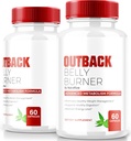 (2 Pack) Outback Belly Burner pilulky, Premium Out Back Belly Burner Keto Kapsle, Všechny přírodní Keto doplněk k podpoře Fitness a Body Cíle, Oficiální Outback BellyBurner Recenze (120 Kapsle)