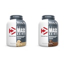 Dymatizovat Super Mass Gainer Protein Powder 52g Protein 1280 Calories 6 Pound Gourmet Vanilla & Rich Chocolate (Balení po 2)