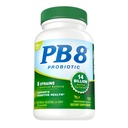 Nutriční nyní PB 8 Probiotický Acidophilus pro život * vegetariánský dietní dodatek pro muže a ženy, 120 Počet