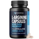 L- Arginin Kapsle s L- Citrulline - Příplatek oxidu dusnatého - L Arginin a L Citrulline Blend - 120 Hrabě - Vegan, Non- GMO Kapsle pro výkon, vytrvalost a podporu svalů - 2 Měsíční dodávky