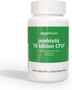 Základy Daily Probiotic, 10 miliard Aktivních kultur, Podpora trávicího a střevního zdraví, Kapsle, 60 Počet, Dva měsíce Dodávka