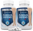 Odůvodněné laboratoře (2 balení) Fungus Defend Max pilulky 40 miliard CFU Probiotic 120 Kapsle
