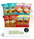Prime Bites Protein Brownies Variety Pack Blondies - High Protein (19g), Collagen & Syrovátka Protein, Nízký cukr - 8 Hrabě Snack & Gift Box