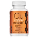 Měděné doplňky pro ženy a muže (90 Kapsle) Posiluje energii, Nurishes Tělo, Anti- Aging Formule, Zahrnuje vitamín C, zinek a selen, Non- GMO, Made in USA - GMP Certified