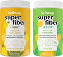 Bellway Super Fiber Powder + Ovoce, Sugar Free Organic Psyllium Husk Powder Fiber Dodatek pro Regularitu, Bloating Relief & Gut Health, Non- GMO, Ananas Passion Fruit & Lemon Lime