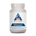 Ayush Herbs Sitawari - Shatavari Kapsle pro ženy, Shatavari Root Dodatek, Hormon Balance pro ženy, Přírodní žena Reprodukční podpora - 90 Vegetariánské Kapsle (1 Počet)