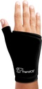 TheraICE wrist Ice Pack Wrap Thumb Brace pro obě ruce pro teplou a studenou terapii - Reuse Soft Gel Glove for Injuries, Carpal Tunel, Artritis, De Quervain 's Tenosynovitis - Fits Men - L / XL