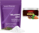 Sedm minerálů uvolňující nohy Magnesium Flakes & přírodní krém