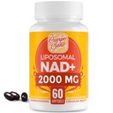 2000 MG NAD dodatek, Lipozomální NAD + s vysokou absorpcí, účinnější než nikotinamid Riboside, Čisté & Plus zvýšení doplněk, Stárnutí obrany, Metabolismus & Cellular, 60 softgels