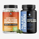 Fat Burner Gummies a noční čas Fat Burner 124; 24 / 7 Podpora hubnutí se zeleným čajem & Raspberry Ketones I124; Suppressant, Metabolismus Booster, a Belly Fat Reducer 124; 1 Měsíční dodávky