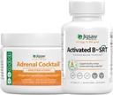 Jigsaw Health Bundle 124; Adrenal Cocktail, 60 Servings (Jar), and Activated B w / SRT, 120 Tablet