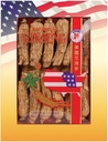 Hsu 's SKU 0131- 124; Half Short Large 124; Cultivated American Ginseng from Marathon County, Wisconsin USA D124; 4oz Box, România, B007Z79V74