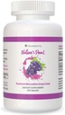 Youngevity Premium Muscadin Grape Seed - 650 mg - Přírodní Pearl Antioxidant Superfood - Bohatí v Resveratrol, Ellagic- Acid, Quercetin, Anthokyandinů, a další - 60 Služeb