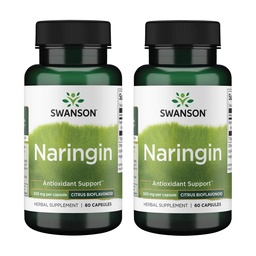 Swanson Naringin 500 miligramů 60 tobolek (2 balení)