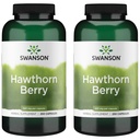 Swanson Hawthorn Berry Supplement- Antioxidant Flavonoidy (250 tobolek, 565 mg každé) 2 balení
