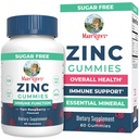 MaryRuth Organics Zinkové gumy 124; Zinkové doplňky 124; Imunitní podpora dodatek 124; Základní minerální 124; Pectin na bázi 124; Celkové zdraví a wellness 124; Ages 14 & Up 124; Vegan 124; Non GMO 124; 30 Služeb
