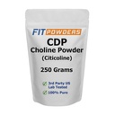 Citicoline Powder, CDP Choline Powder Pure with Scoop, Non- GMO, Kognitivní doplněk pro paměť a učení (250 Grams)