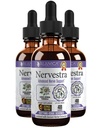 Nervestra Nerve doplněk pro podporu zdraví - Fast- Absorbování Bylinné tekuté formule - Kurkuma, bílá Willow Bark, B- Vitamíny, kyselina alfa, acetyl- L - karnitin a další