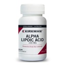 Kirkman Alpha Kyselina lipoová 100 mg - hypoalergenní tobolka 124; 120 Vegetariánských tobolek